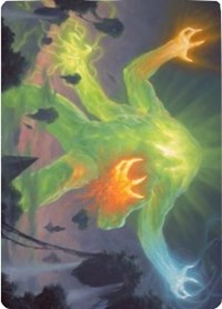 {A} Omnath, Locus of Creation Art Card [Zendikar Rising Art Series][AZNR 078]
