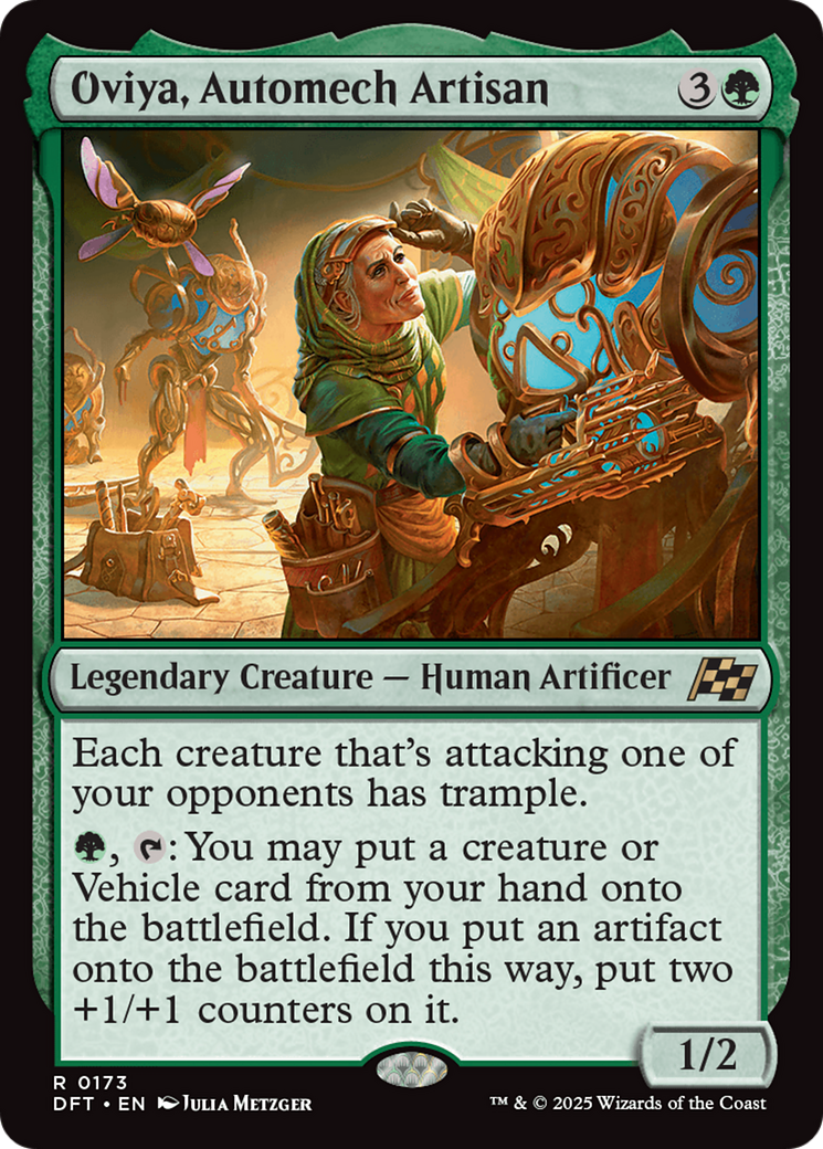 {@R} Oviya, Automech Artisan [Aetherdrift][DFT 173]