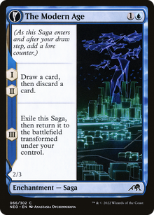 {C} The Modern Age // Vector Glider [Kamigawa: Neon Dynasty][NEO 066]