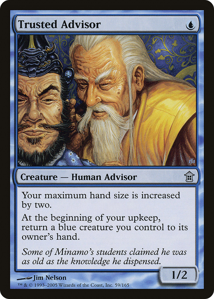 {C} Trusted Advisor [Saviors of Kamigawa][SOK 059]