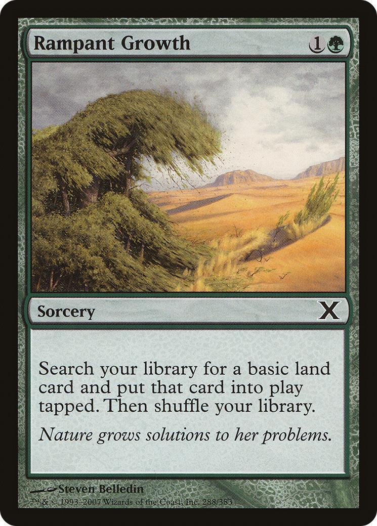 {C} Rampant Growth [Tenth Edition][10E 288]