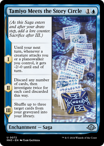 {C} Tamiyo Meets the Story Circle [Modern Horizons 3][MH3 072]