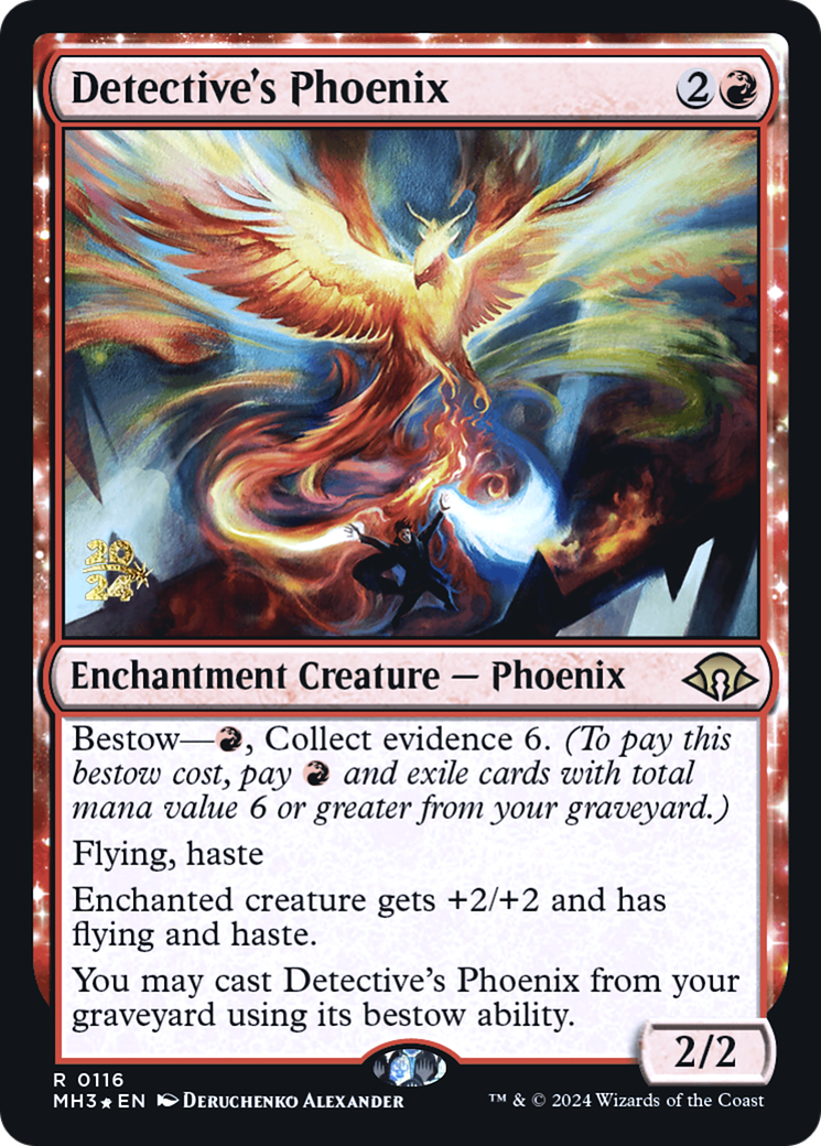 {R} Detective's Phoenix [Modern Horizons 3 Prerelese Promos][PR PMH3 116]