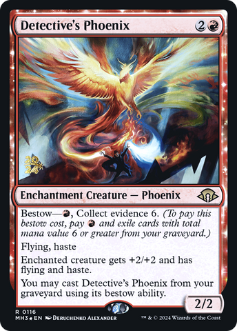 {R} Detective's Phoenix [Modern Horizons 3 Prerelese Promos][PR PMH3 116]