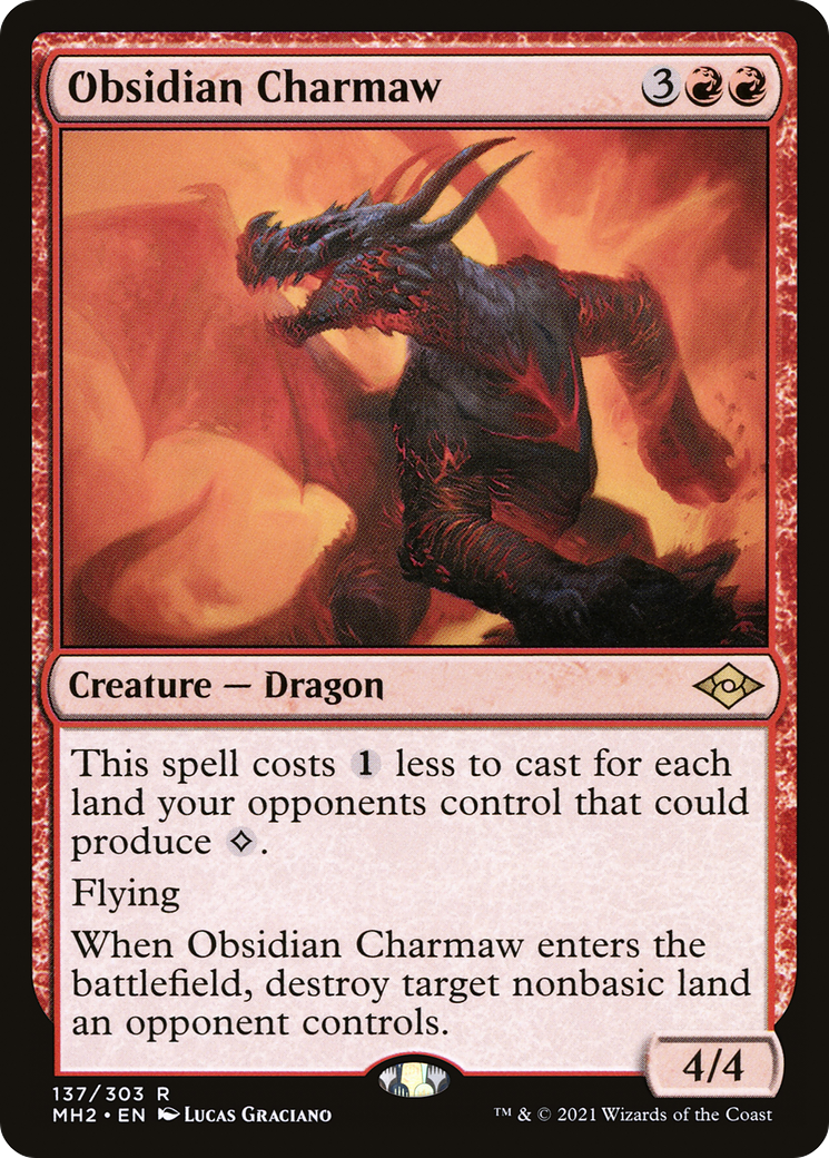 {R} Obsidian Charmaw [Modern Horizons 2] [MH2 137]