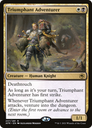 {R} Triumphant Adventurer (Promo Pack) [Dungeons & Dragons: Adventures in the Forgotten Realms Promos][PP AFR 237]