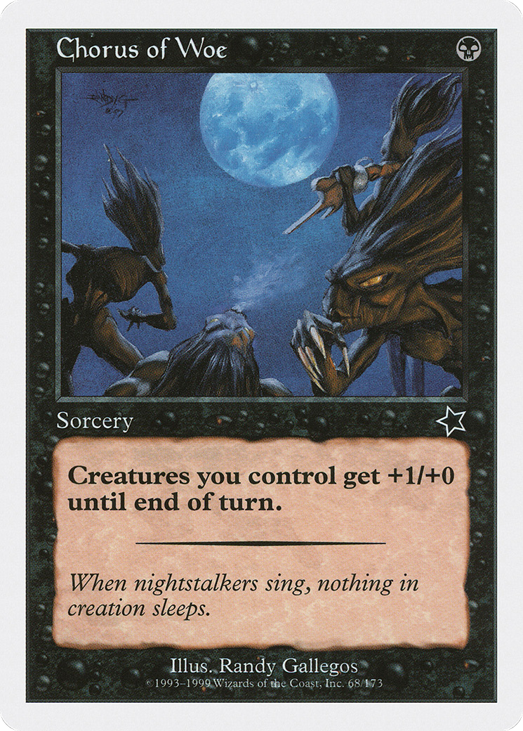 {C} Chorus of Woe [Starter 1999][S99 068]