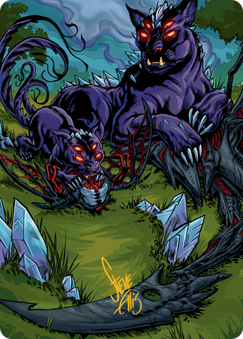 {A} Lurrus of the Dream-Den Art Card (Gold-Stamped Signature) [March of the Machine Art Series][GS AMOM 081]