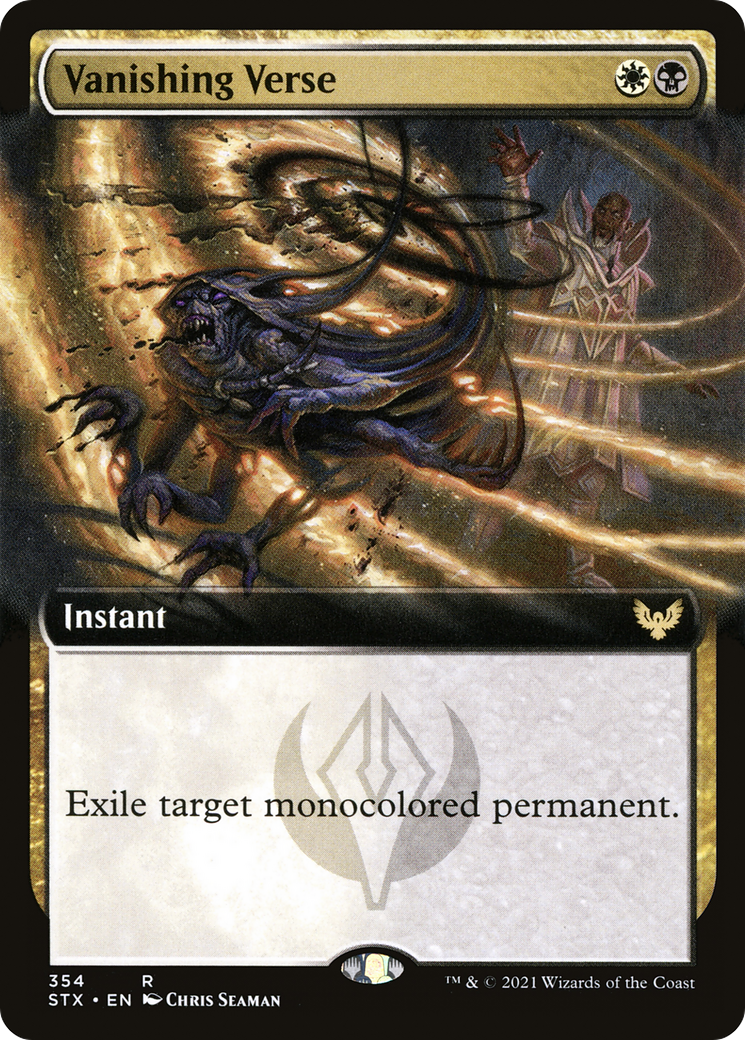 {R} Vanishing Verse (Extended Art) [Strixhaven: School of Mages][STX 354]