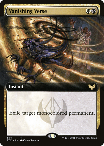 {R} Vanishing Verse (Extended Art) [Strixhaven: School of Mages][STX 354]