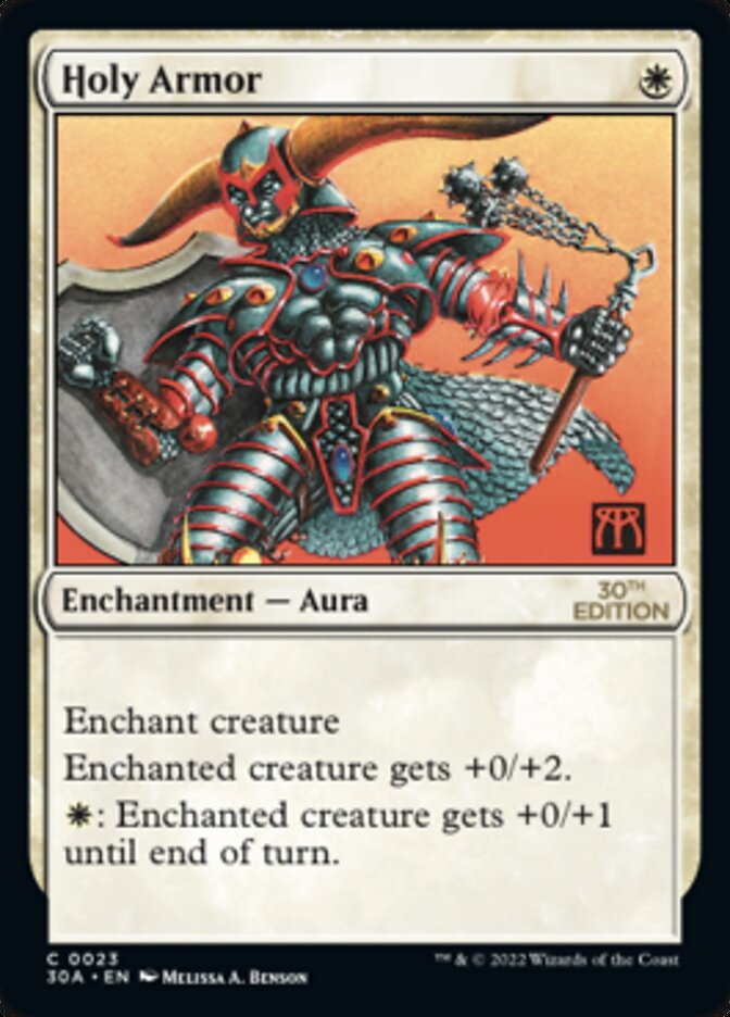 {C} Holy Armor [30th Anniversary Edition][30A 023]