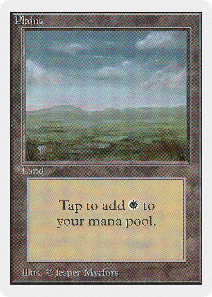 {B}[2ED 290] Plains (290) [Unlimited Edition]