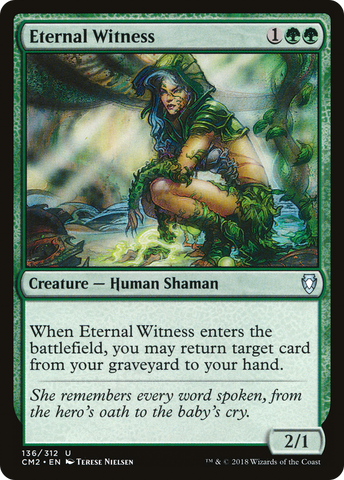 {C} Eternal Witness [Commander Anthology Volume II][CM2 136]