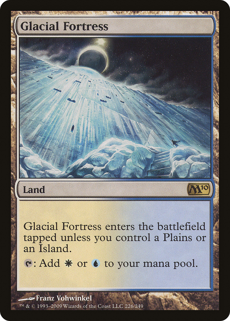 {R} Glacial Fortress [Magic 2010][M10 226]