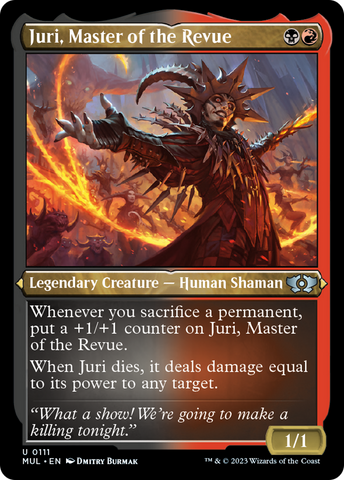 {C} Juri, Master of the Revue (Foil Etched) [Multiverse Legends][MUL 111]