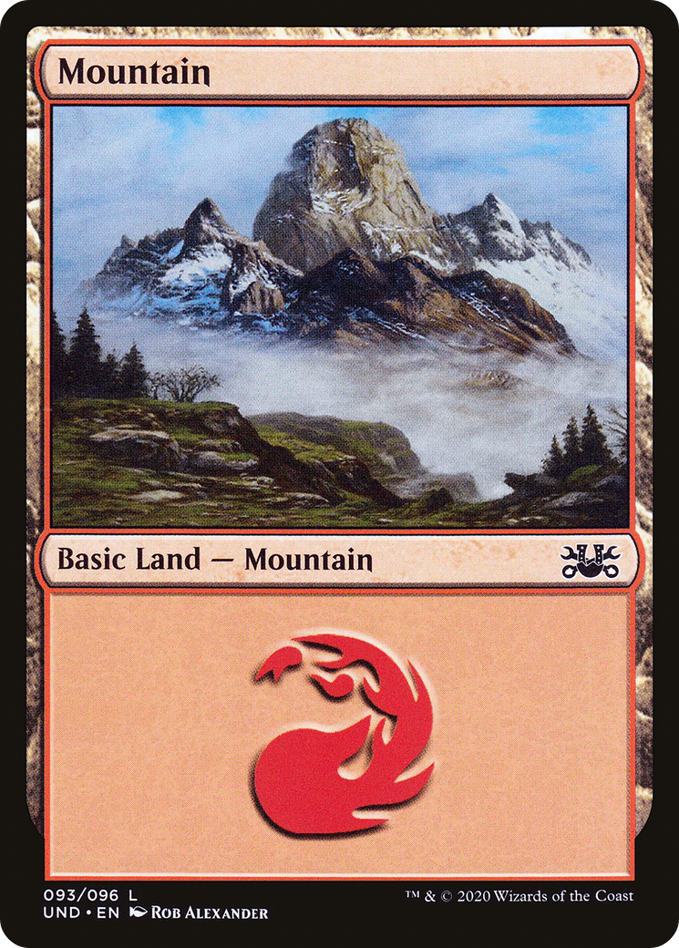{B}[UND 093] Mountain (93) [Unsanctioned]