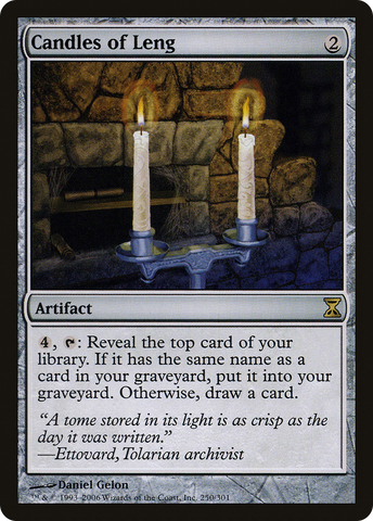 {R} Candles of Leng [Time Spiral][TSP 250]