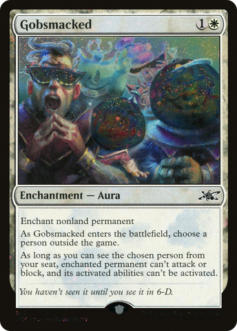 {C} Gobsmacked (Galaxy Foil) [Unfinity][UNF 297]