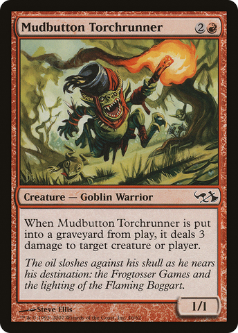 {C} Mudbutton Torchrunner [Duel Decks: Elves vs. Goblins][DDA 046]