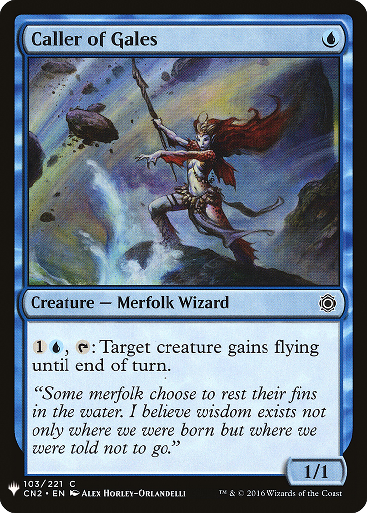 {C} Caller of Gales [Mystery Booster][LS CN2 103]