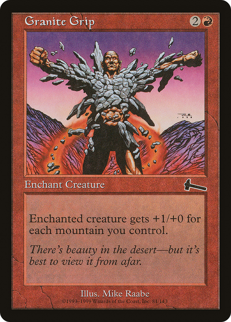 {C} Granite Grip [Urza's Legacy][ULG 081]