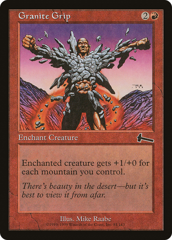 {C} Granite Grip [Urza's Legacy][ULG 081]