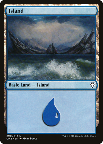 {B}[CM2 290] Island (290) [Commander Anthology Volume II]