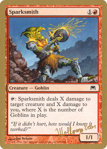 {C} Sparksmith (Wolfgang Eder) [World Championship Decks 2003][GB WC03 WE235]