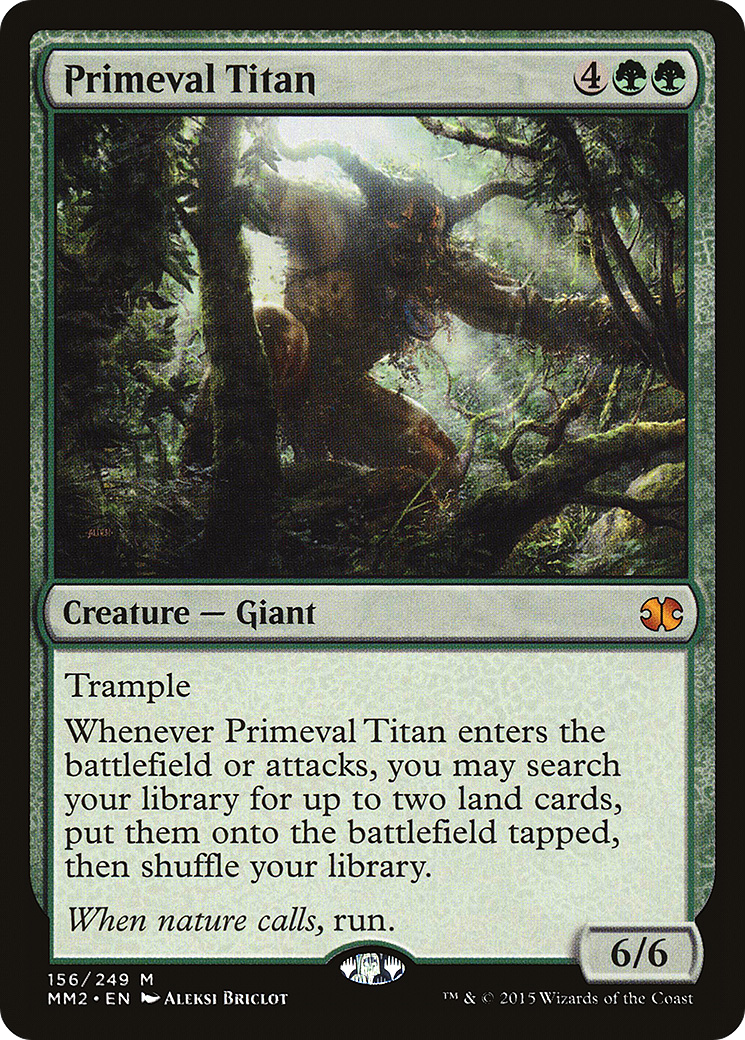 {R} Primeval Titan [Modern Masters 2015][MM2 156]