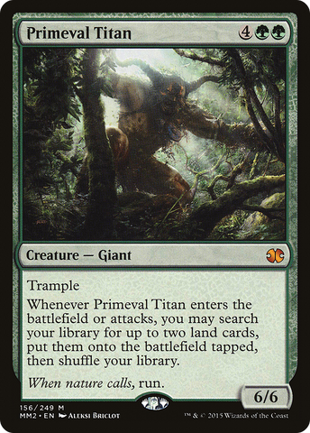 {R} Primeval Titan [Modern Masters 2015][MM2 156]