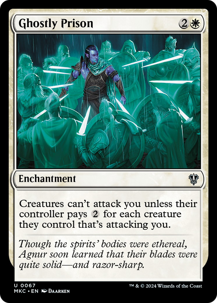 {C} Ghostly Prison [Murders at Karlov Manor Commander][MKC 067]