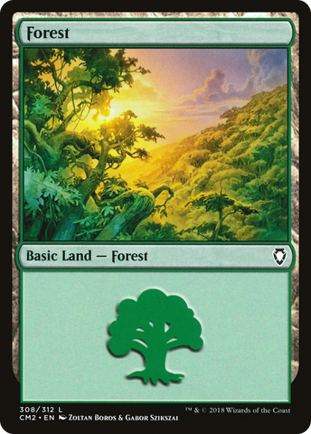 {B}[CM2 308] Forest (308) [Commander Anthology Volume II]