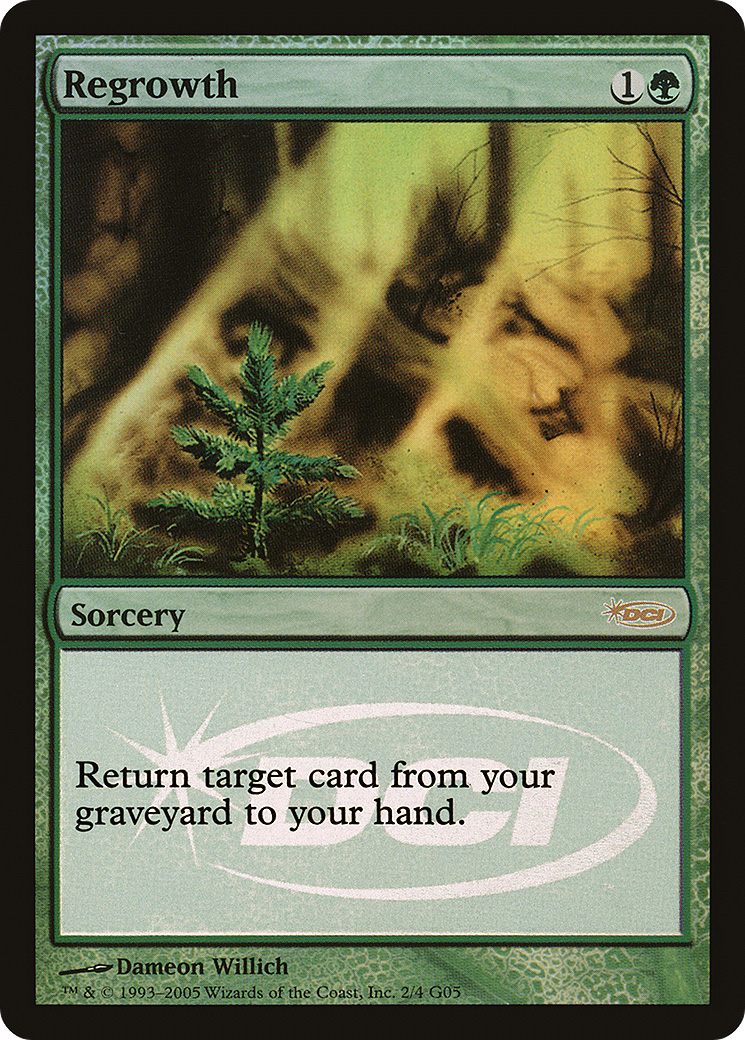 {R} Regrowth [Judge Gift Cards 2005][PA J05 002] - Misty Mountain Games