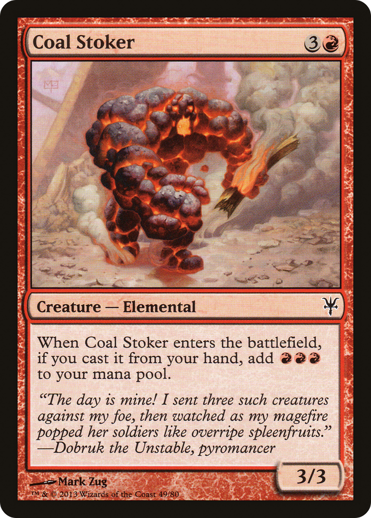 {C} Coal Stoker [Duel Decks: Sorin vs. Tibalt][DDK 049]