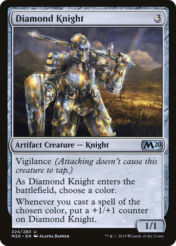 {C} Diamond Knight [Core Set 2020][M20 224]