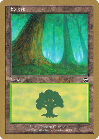 {B}[GB WC01 JT347] Forest (jt347) (Jan Tomcani) [World Championship Decks 2001]