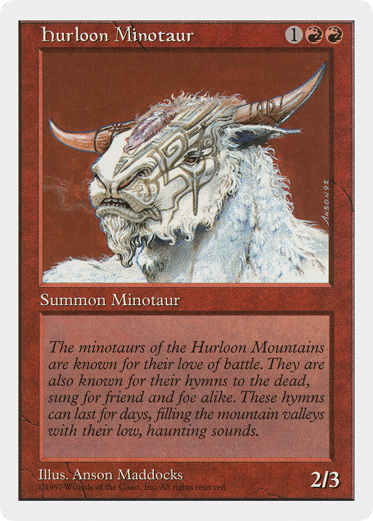 {C} Hurloon Minotaur [Fifth Edition][5ED 240]
