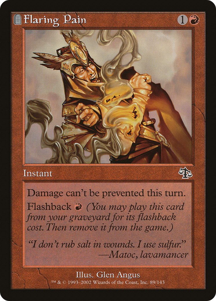 {C} Flaring Pain [Judgment][JUD 089]
