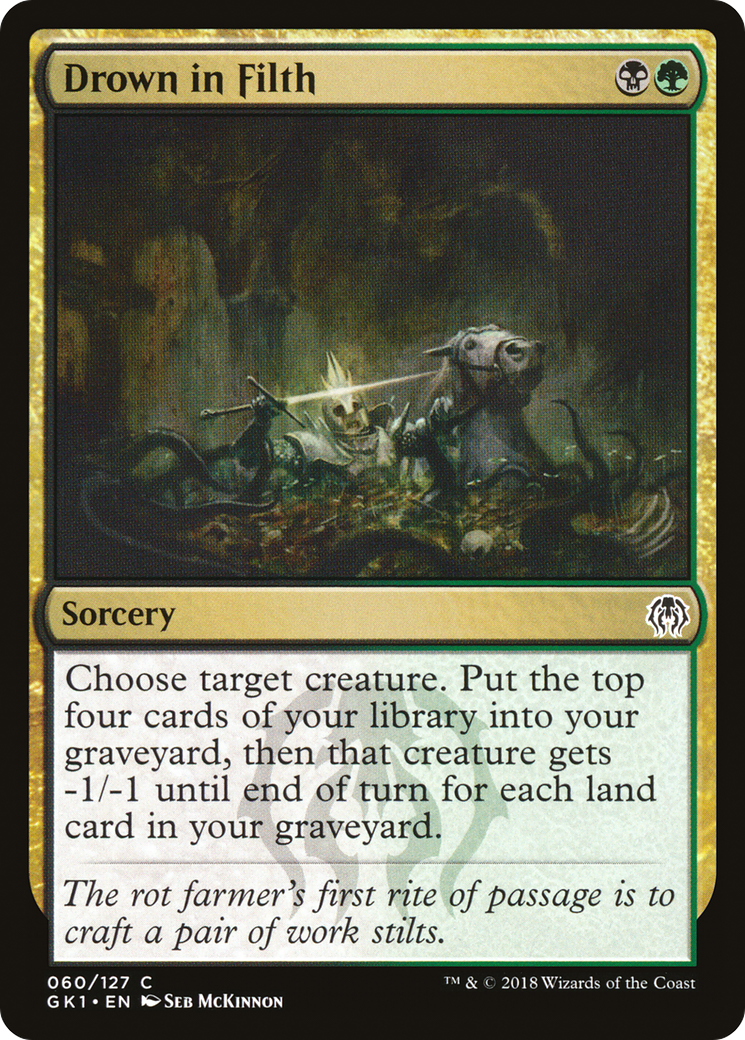 {C} Drown in Filth [Guilds of Ravnica Guild Kit][GK1 060]