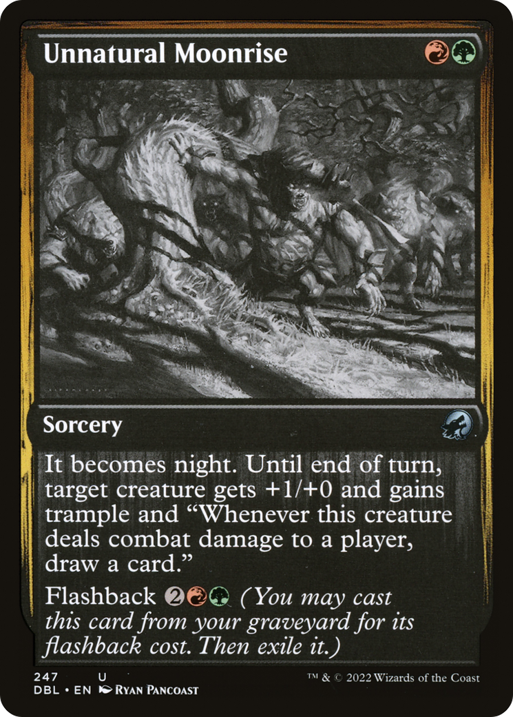 {C} Unnatural Moonrise [Innistrad: Double Feature][DBL 247]