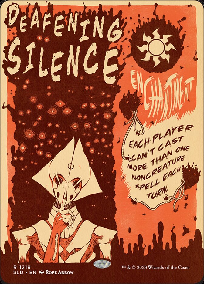 {R} Deafening Silence [Secret Lair Drop Series][SLD 1219]