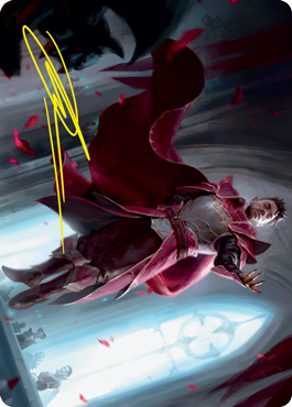 {A} Markov Waltzer Art Card (Gold-Stamped Signature) [Innistrad: Crimson Vow Art Series][GS AVOW 063]