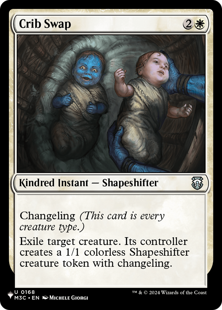 Crib Swap (M3C) [LIST 168]