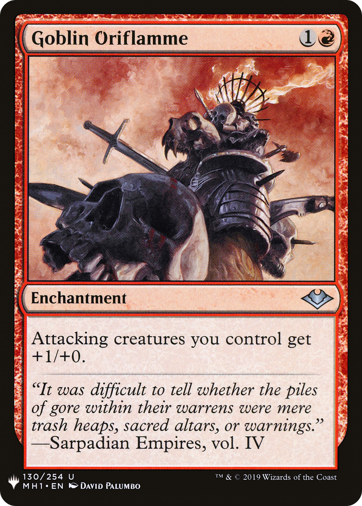 {C} Goblin Oriflamme [Mystery Booster][LS MH1 130]