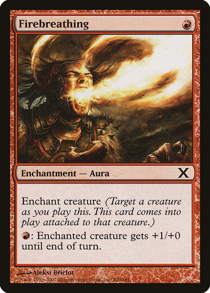 {C} Firebreathing [Tenth Edition][10E 200]