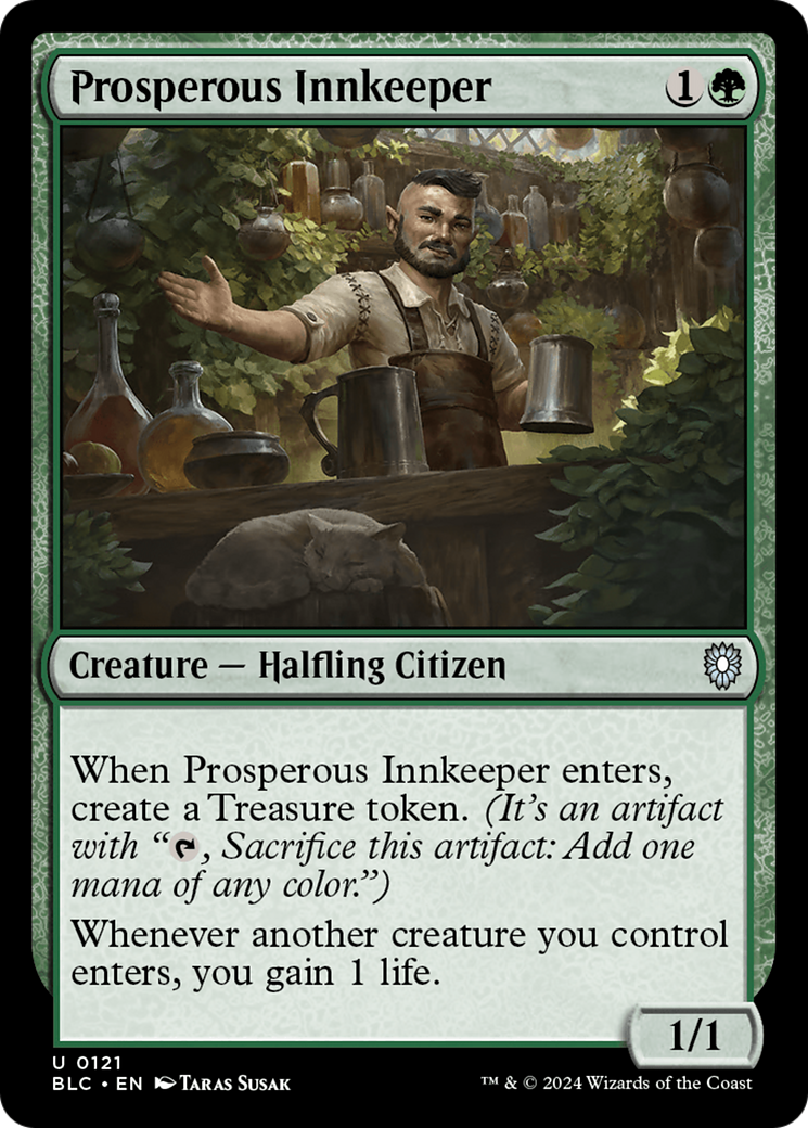 {C} Prosperous Innkeeper [Bloomburrow Commander][BLC 121]