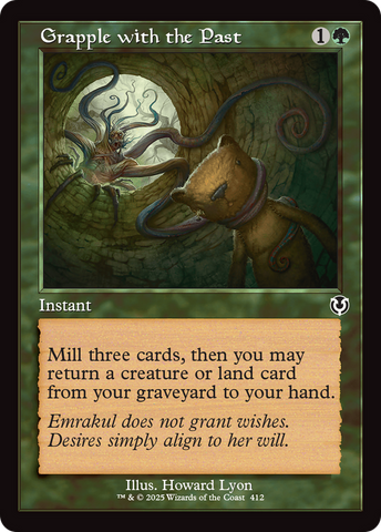 {C} Grapple with the Past (Retro Frame) [Innistrad Remastered][INR 412]