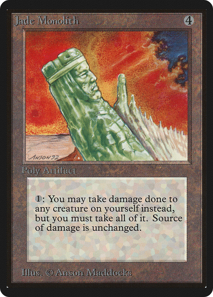 {R} Jade Monolith [Beta Edition][LEB 253] - Misty Mountain Games