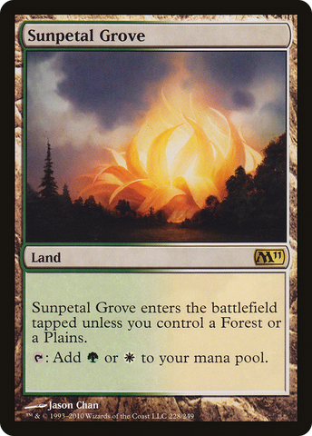 {R} Sunpetal Grove [Magic 2011][M11 228]