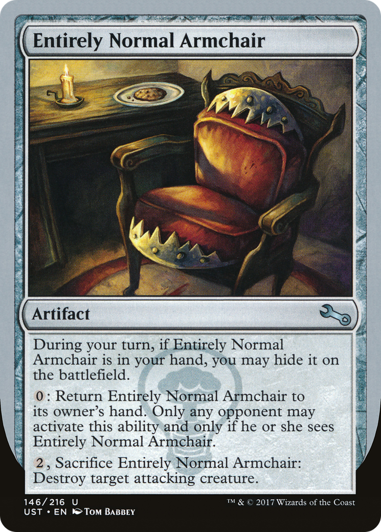 {C} Entirely Normal Armchair [Unstable][UST 146]
